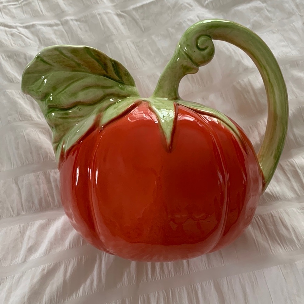 Vintage Tomato pitcher the haldon year 1981 - Picture 8 of 8